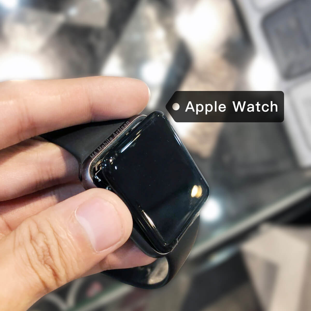 AppleWatch螢幕與機身分離